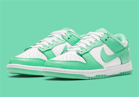 stockx nike dunk green glow|nike dunk low green.